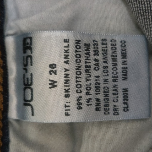 Joe's Jeans | Dark Wash Skinny Ankle Jeans Size 26 - Picture 7 of 7